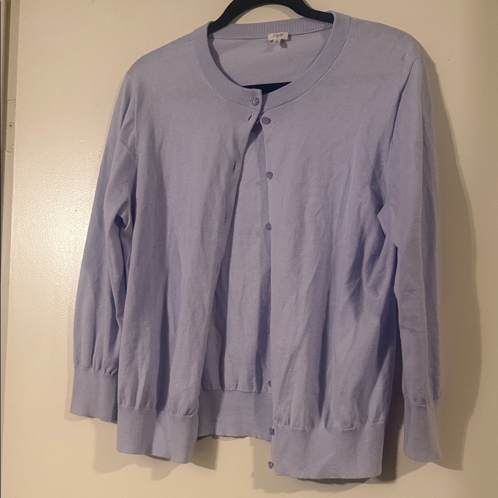 J. Crew Light Purple Sweater
